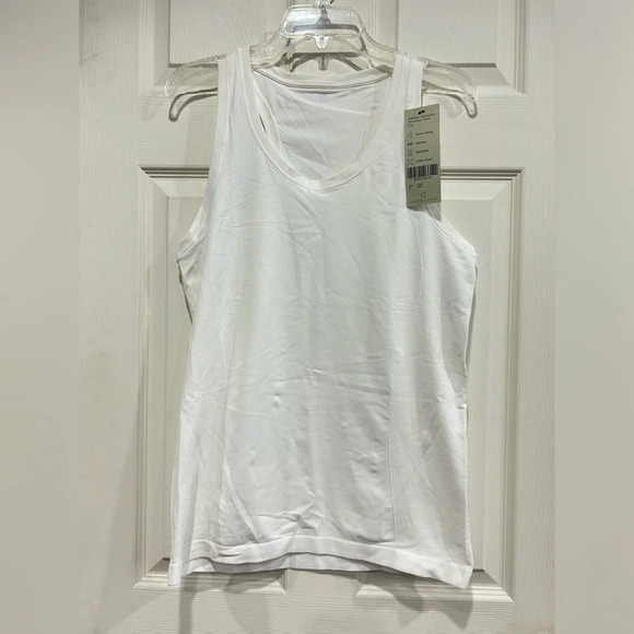 Sweaty Betty Women's XL Athlete Seamless Tank Top Performance White Yoga NWT - Picture 1 of 10